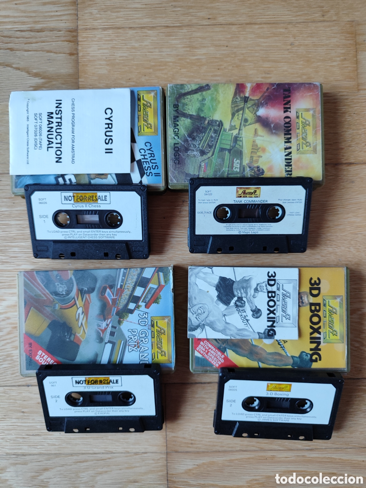 Videojuegos y consolas: Lote AMSOFT GOLD para AMSTRAD CPC - Foto 4