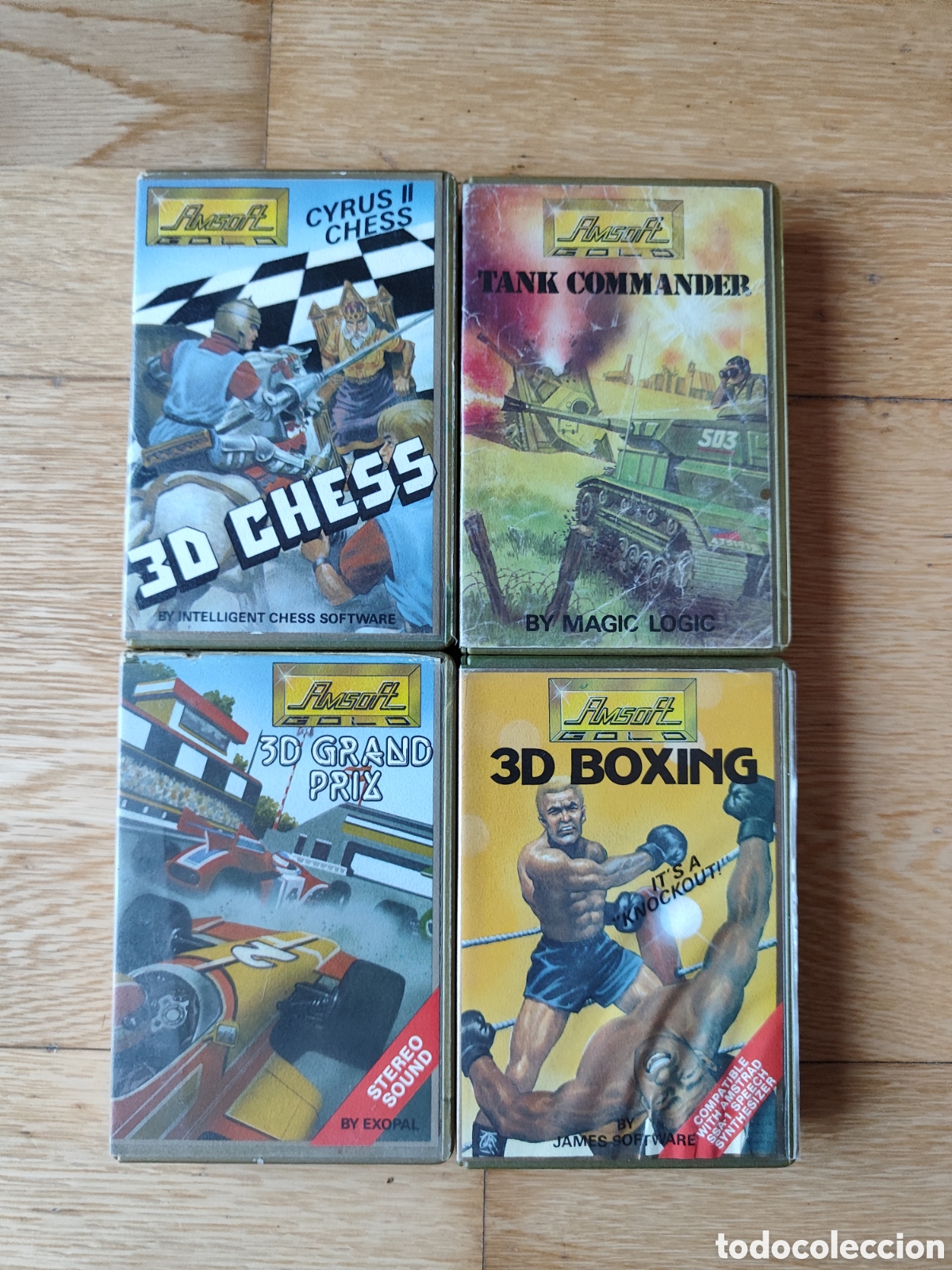 Videojuegos y consolas: Lote AMSOFT GOLD para AMSTRAD CPC - Foto 1