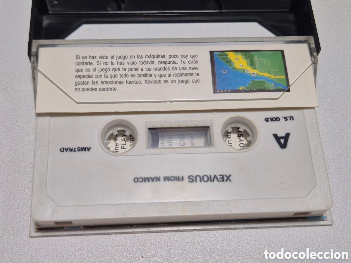 Videojuegos y consolas: XEVIOUS AMSTRAD . Cassette - Foto 3