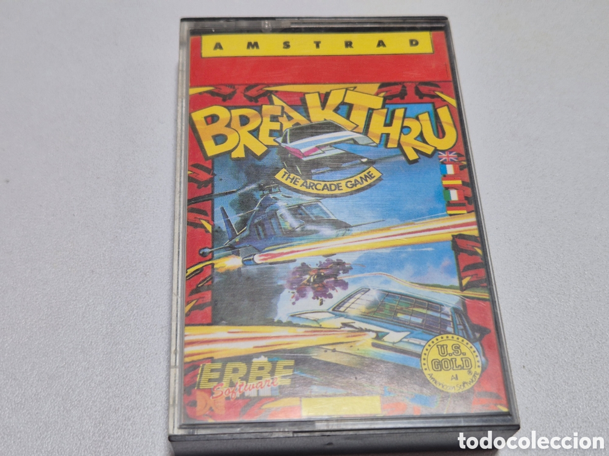 Videojuegos y consolas: BREAKTHRU.... Amstrad - Foto 1