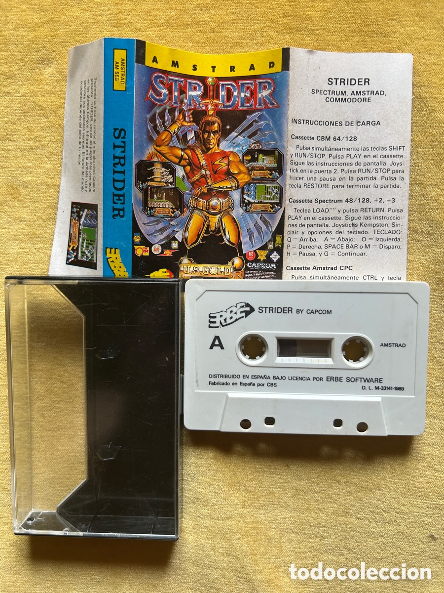 Videojuegos y consolas: Pack Amstrad Strider 1 y 2 - Foto 4