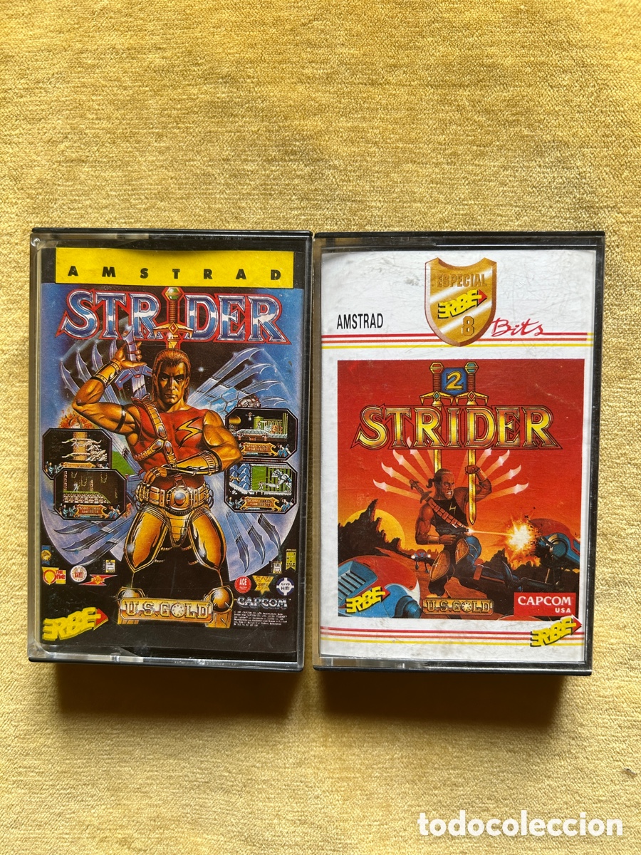 Videojuegos y consolas: Pack Amstrad Strider 1 y 2 - Foto 1