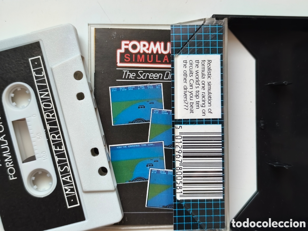 Videojuegos y consolas: Amstrad CPC, Formula 1 Simulator - Foto 3