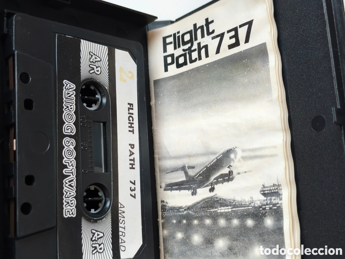 Videojuegos y consolas: Amstrad CPC, Flight Path 737, Advanced Pilot Trainer, ANIROG, 1984 - Foto 3