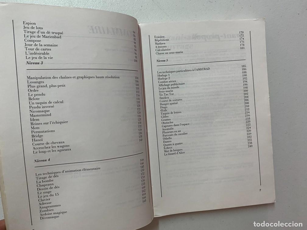 Videojuegos y consolas: 102 PROGRAMMES POUR AMSTRAD - LIBRO VIDEOJUEGOS PROGRAMACI&Oacute;N - Foto 5