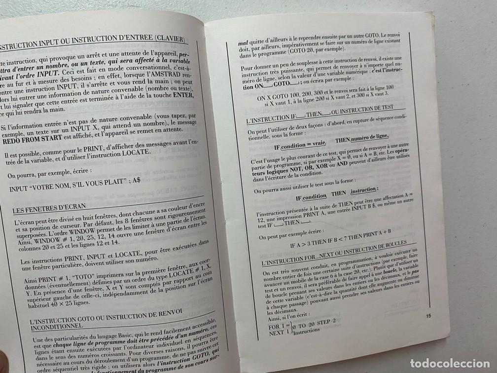 Videojuegos y consolas: 102 PROGRAMMES POUR AMSTRAD - LIBRO VIDEOJUEGOS PROGRAMACI&Oacute;N - Foto 6