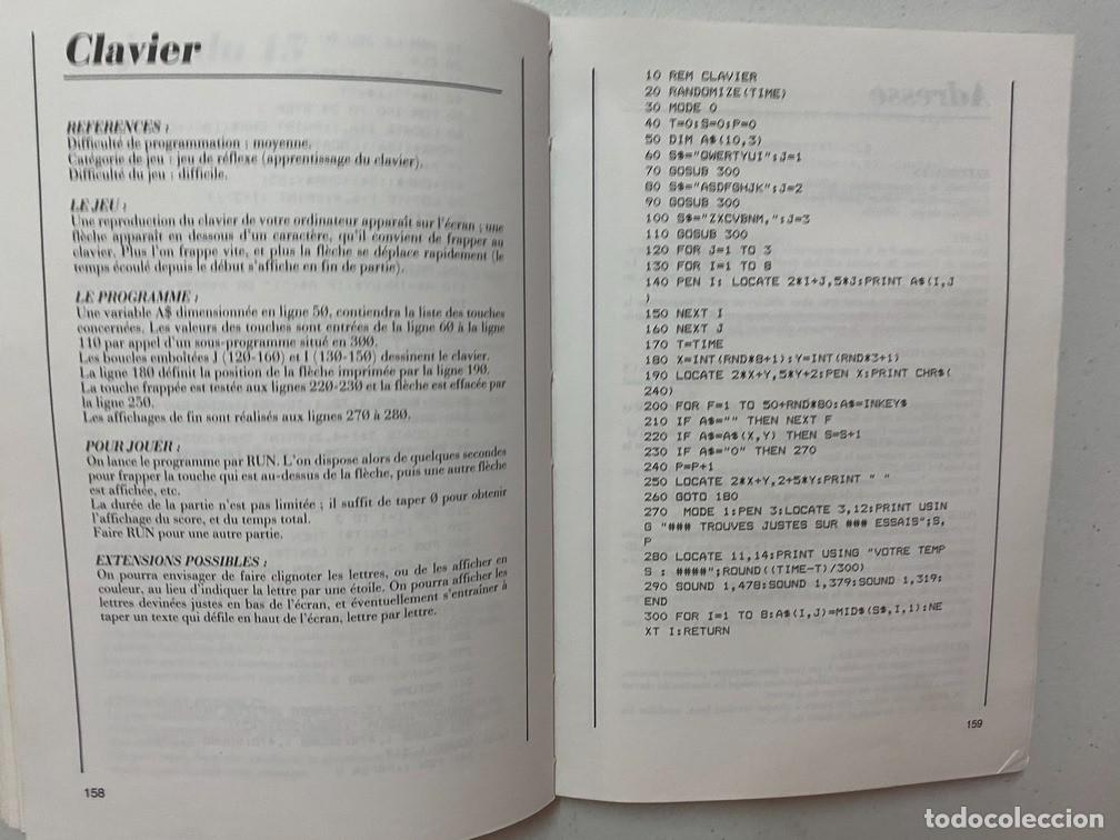 Videojuegos y consolas: 102 PROGRAMMES POUR AMSTRAD - LIBRO VIDEOJUEGOS PROGRAMACI&Oacute;N - Foto 10