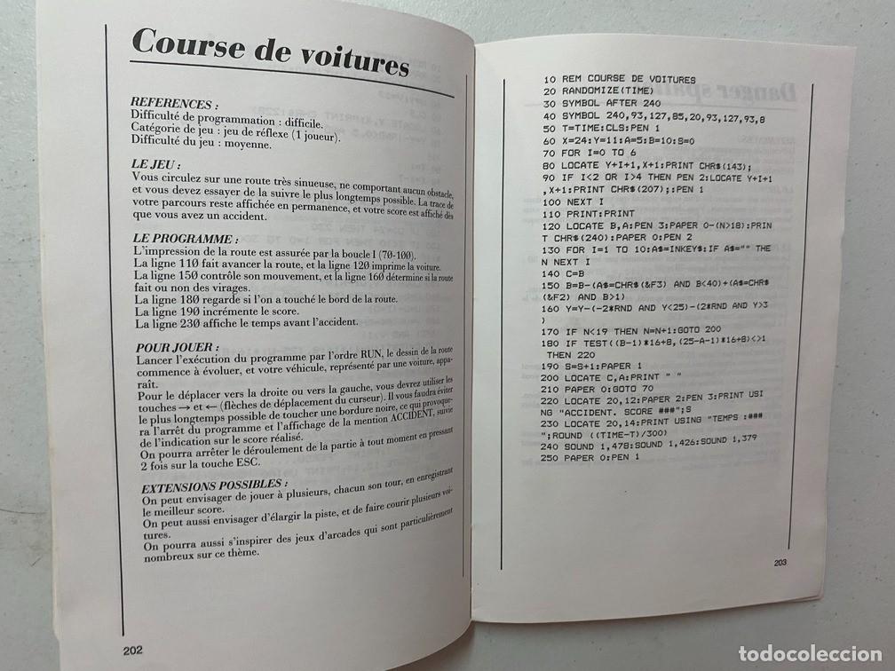 Videojuegos y consolas: 102 PROGRAMMES POUR AMSTRAD - LIBRO VIDEOJUEGOS PROGRAMACI&Oacute;N - Foto 11