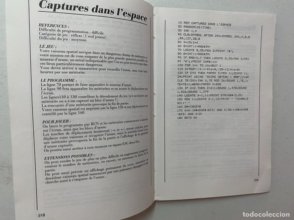 Videojuegos y consolas: 102 PROGRAMMES POUR AMSTRAD - LIBRO VIDEOJUEGOS PROGRAMACI&Oacute;N - Foto 12