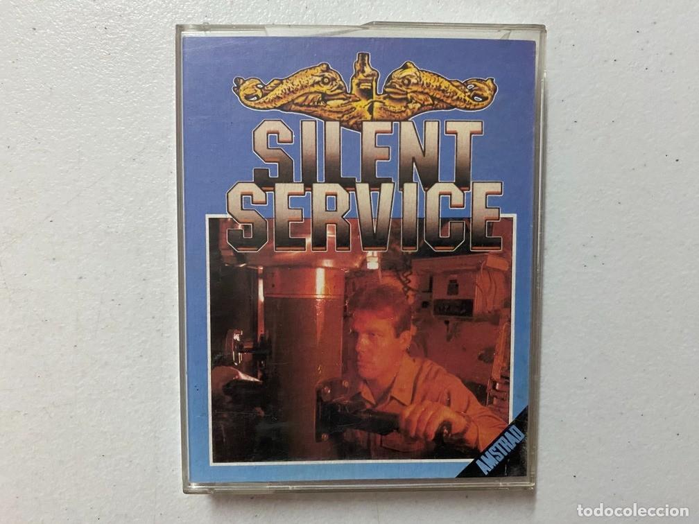 Videojuegos y consolas: SILENT SERVICE - VIDEOJUEGO AMSTRAD CPC - Foto 1