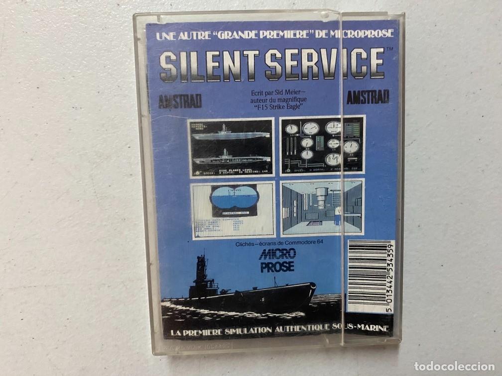 Videojuegos y consolas: SILENT SERVICE - VIDEOJUEGO AMSTRAD CPC - Foto 2