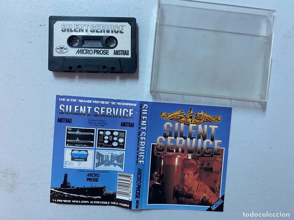 Videojuegos y consolas: SILENT SERVICE - VIDEOJUEGO AMSTRAD CPC - Foto 4