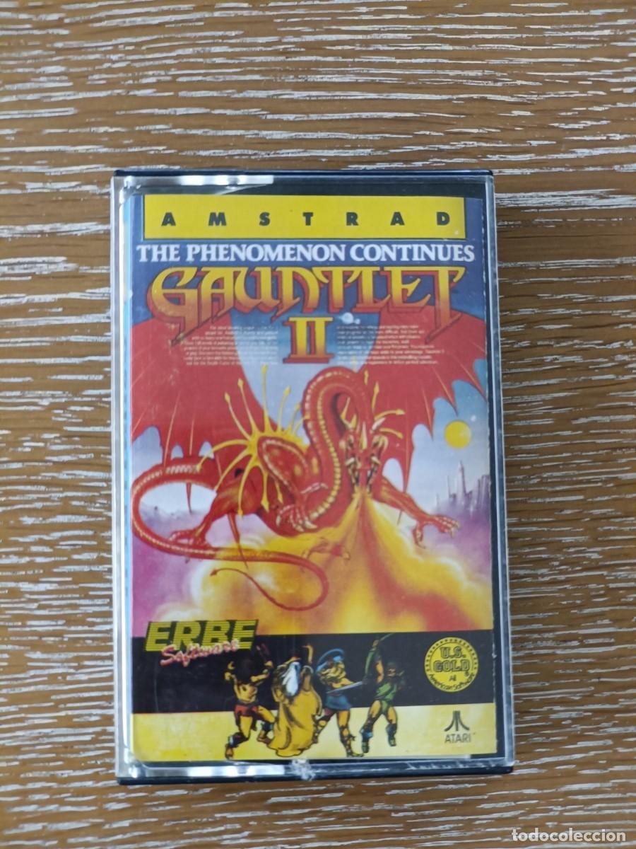 Videojuegos y consolas: JUEGO AMSTRAD CASETTE - GAUNTLET II - ERBE - ATARI - Foto 1