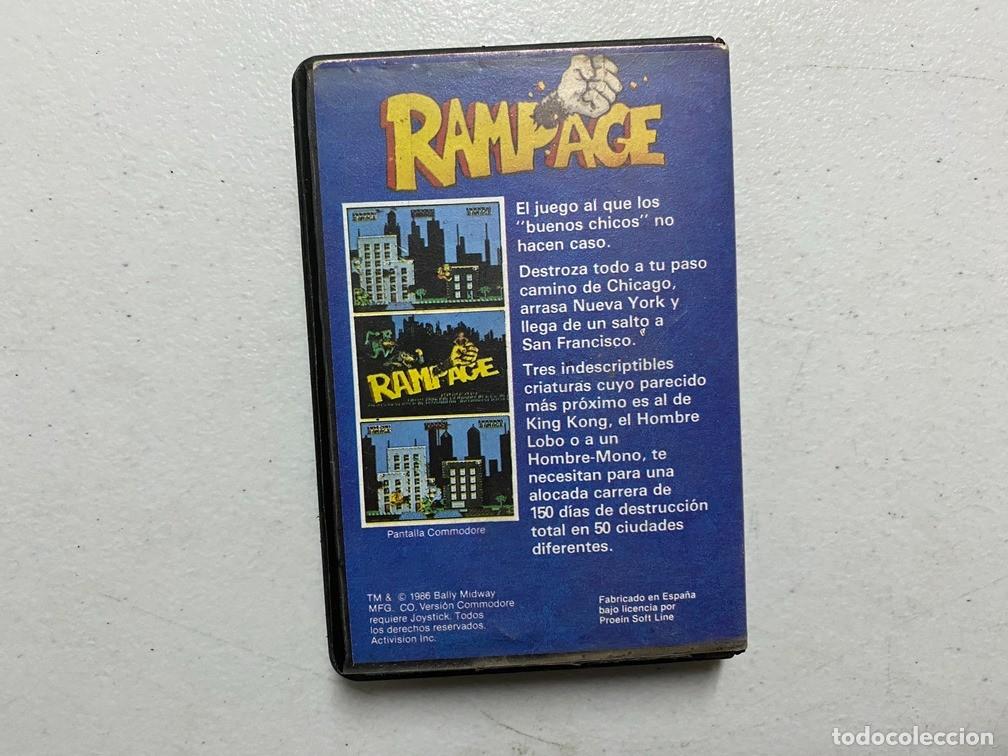 Videojuegos y consolas: RAMPAGE - VIDEOJUEGO AMSTRAD CPC - Foto 2