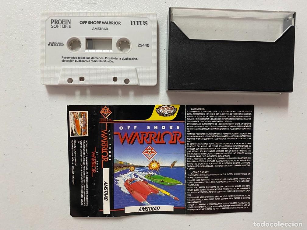 Videojuegos y consolas: OFF SHORE WARRIOR - VIDEOJUEGO AMSTRAD CPC - Foto 2