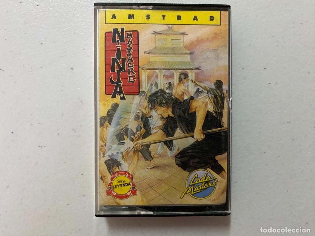 Videojuegos y consolas: NINJA MASSACRE - VIDEOJUEGO AMSTRAD CPC - Foto 1