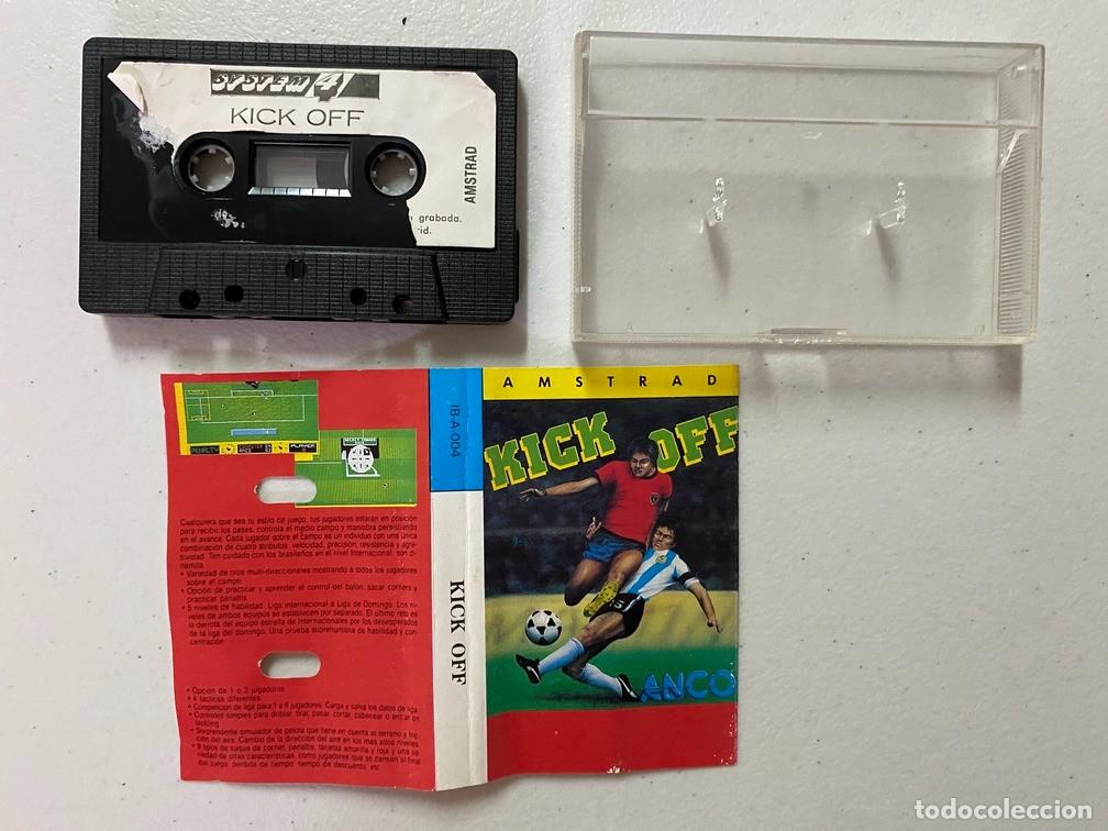 Videojuegos y consolas: KICK OFF - VIDEOJUEGO AMSTRAD CPC - Foto 3