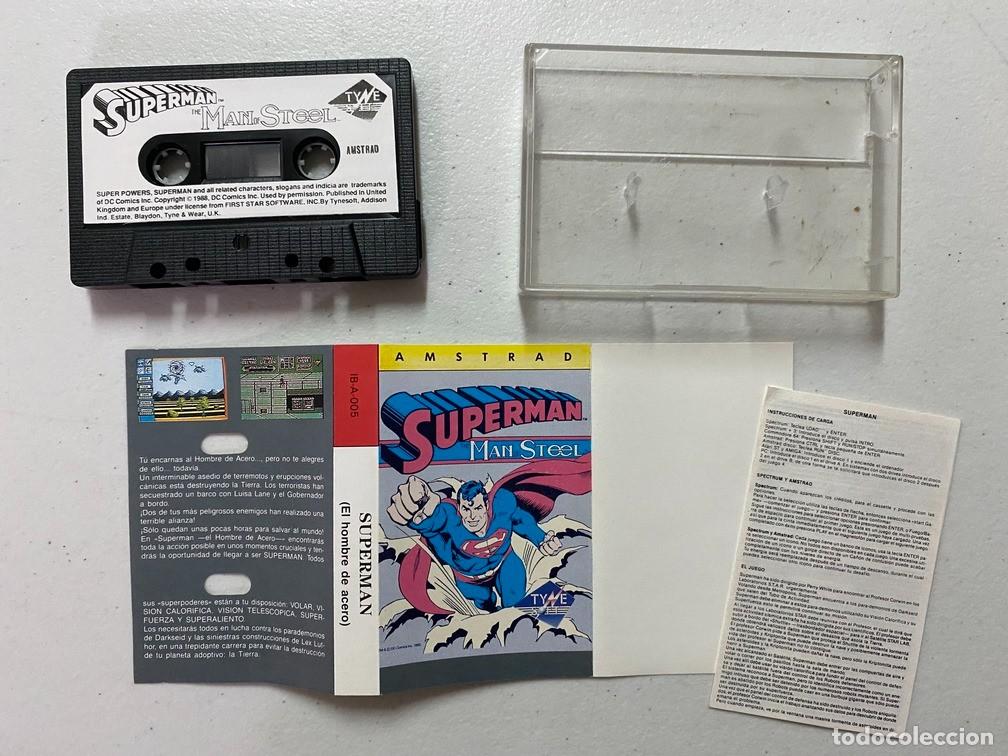 Videojuegos y consolas: SUPERMAN - VIDEOJUEGO AMSTRAD CPC - Foto 2