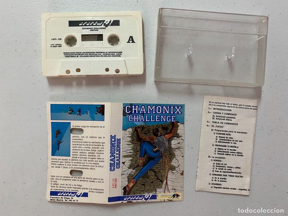 Videojuegos y consolas: CHAMONIX CHALLENGE - VIDEOJUEGO AMSTRAD CPC - Foto 3