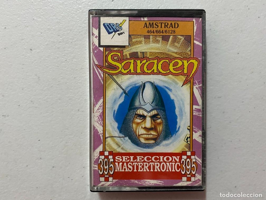 Videojuegos y consolas: SARACEN - VIDEOJUEGO AMSTRAD CPC - Foto 1