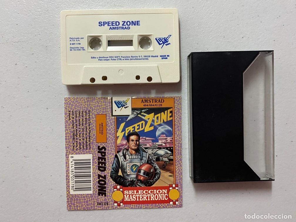 Videojuegos y consolas: SPEED ZONE - VIDEOJUEGO AMSTRAD CPC - Foto 2