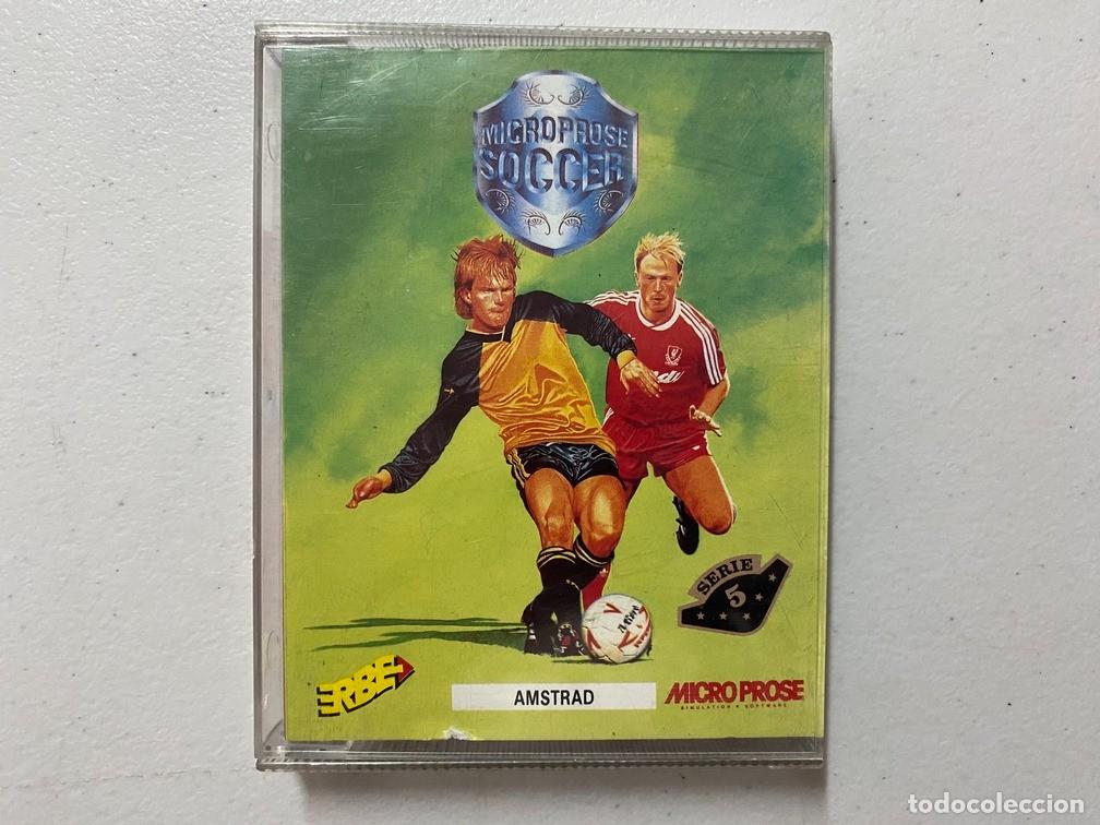 Videojuegos y consolas: MICROPROSE SOCCER - VIDEOJUEGO AMSTRAD CPC - Foto 1