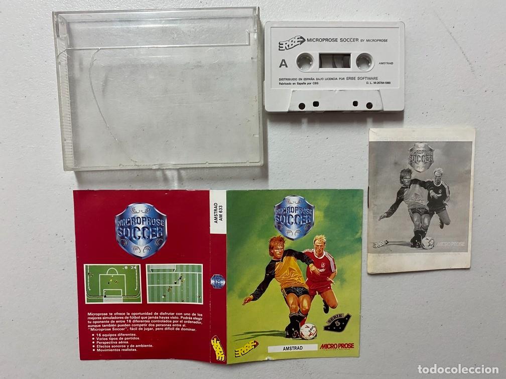 Videojuegos y consolas: MICROPROSE SOCCER - VIDEOJUEGO AMSTRAD CPC - Foto 3