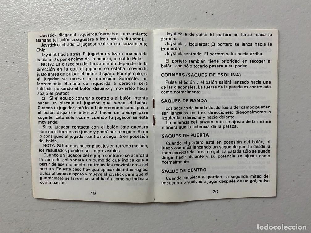 Videojuegos y consolas: MICROPROSE SOCCER - VIDEOJUEGO AMSTRAD CPC - Foto 4