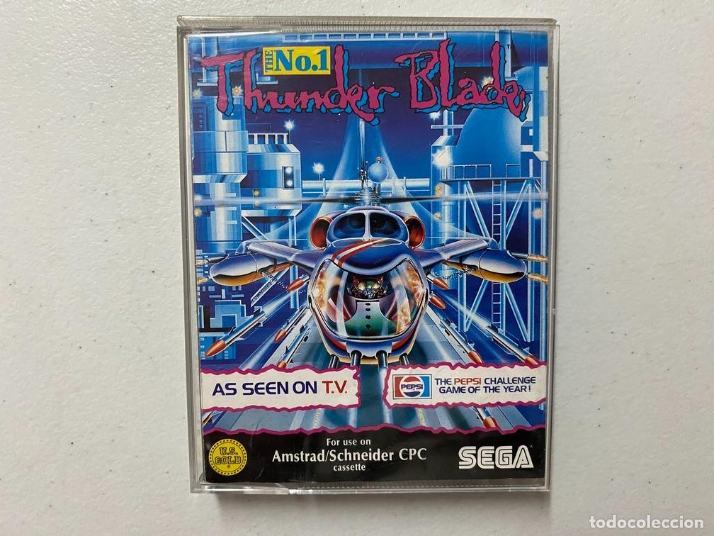 Videojuegos y consolas: THUNDER BLADE - VIDEOJUEGO AMSTRAD CPC - Foto 1