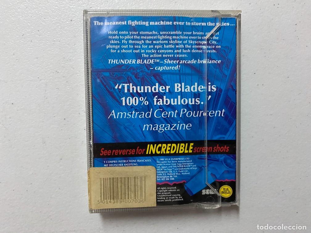 Videojuegos y consolas: THUNDER BLADE - VIDEOJUEGO AMSTRAD CPC - Foto 2