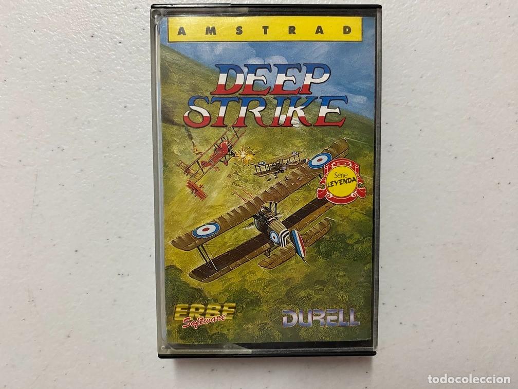 Videojuegos y consolas: DEEP STRIKE - VIDEOJUEGO AMSTRAD CPC - Foto 1