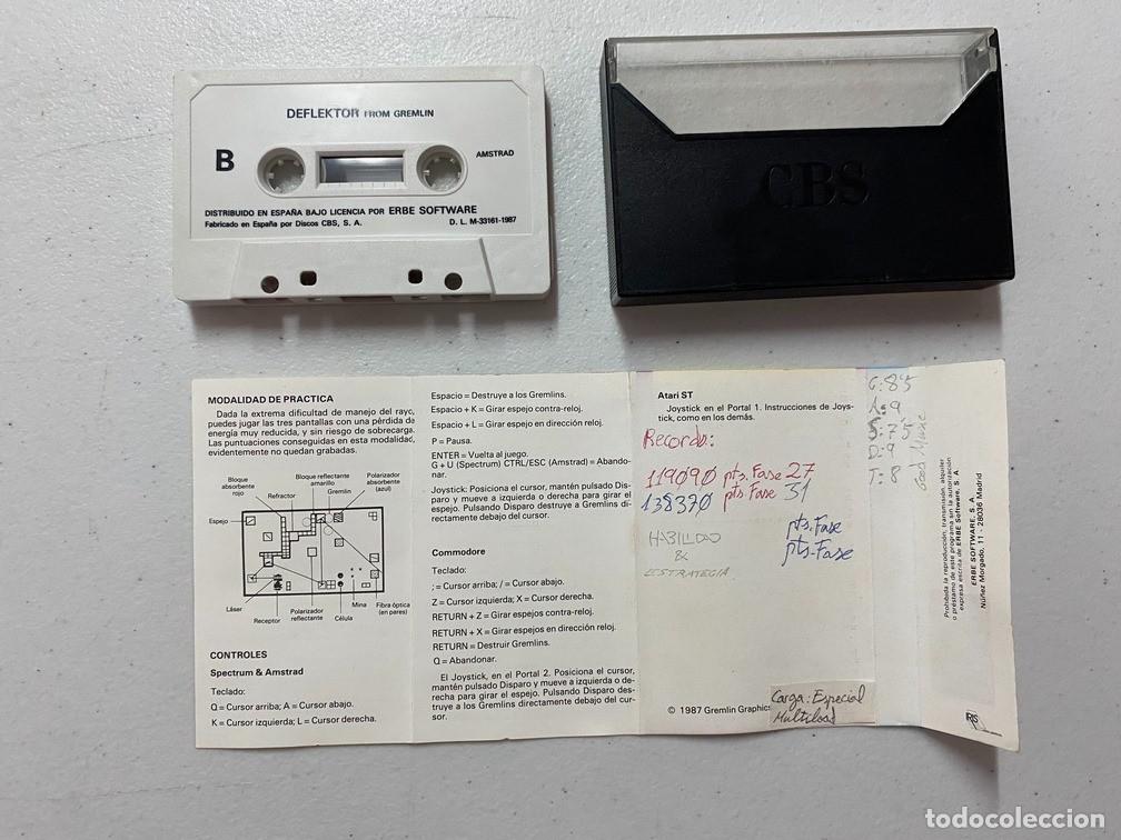 Videojuegos y consolas: DEFLEKTOR - VIDEOJUEGO AMSTRAD CPC - Foto 3