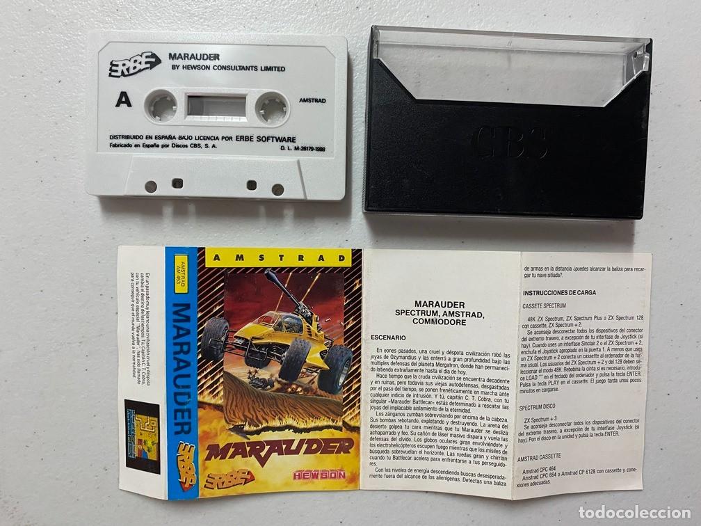 Videojuegos y consolas: MARAUDER - VIDEOJUEGO AMSTRAD CPC - Foto 2