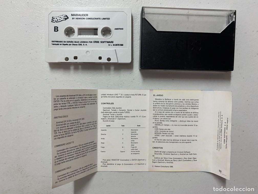 Videojuegos y consolas: MARAUDER - VIDEOJUEGO AMSTRAD CPC - Foto 3