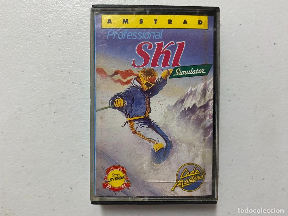 Videojuegos y consolas: PROFESSIONAL SKI SIMULATOR - VIDEOJUEGO AMSTRAD CPC - Foto 1