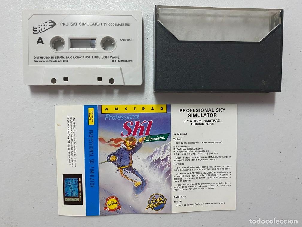 Videojuegos y consolas: PROFESSIONAL SKI SIMULATOR - VIDEOJUEGO AMSTRAD CPC - Foto 2