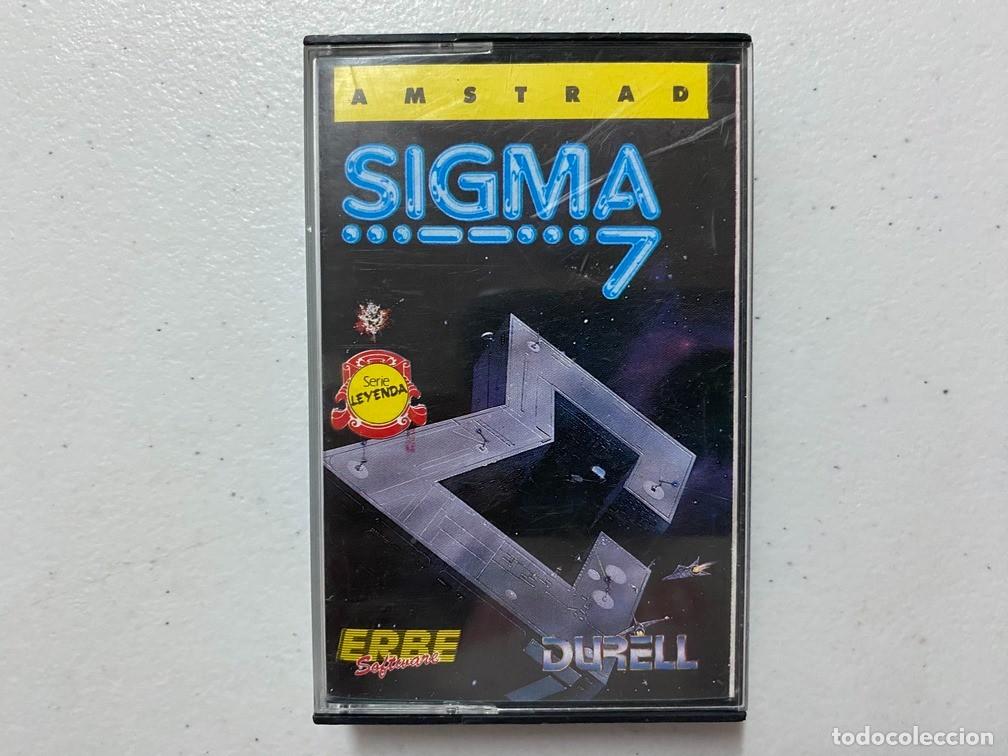 Videojuegos y consolas: SIGMA 7 - VIDEOJUEGO AMSTRAD CPC - Foto 1