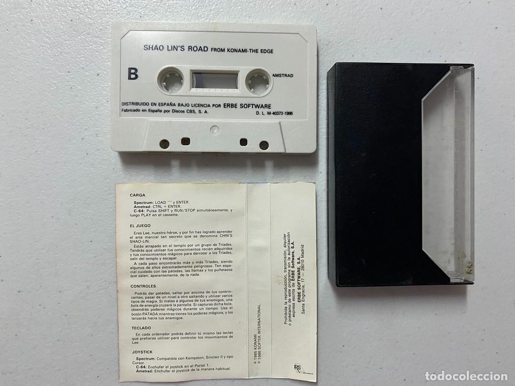 Videojuegos y consolas: SHAO LINS ROAD - VIDEOJUEGO AMSTRAD CPC - Foto 3