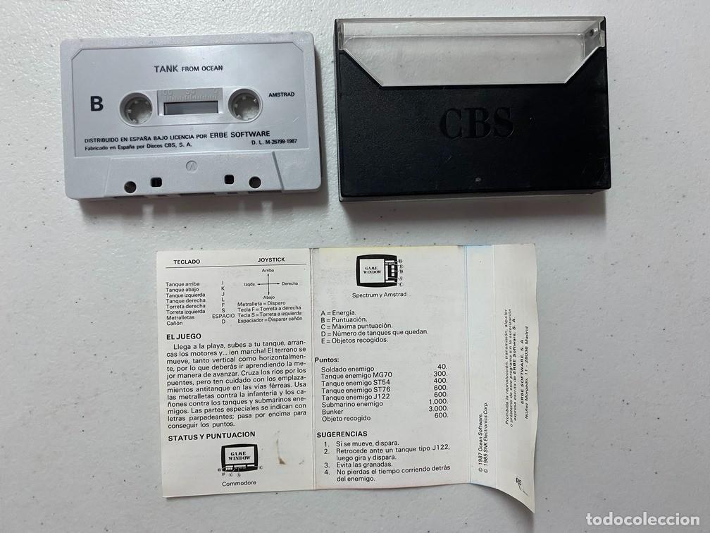 Videojuegos y consolas: TANK - VIDEOJUEGO AMSTRAD CPC - Foto 3