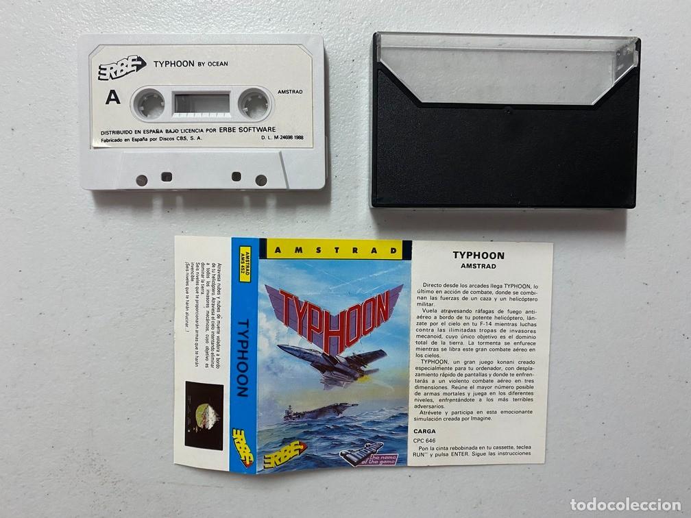 Videojuegos y consolas: TYPHOON - VIDEOJUEGO AMSTRAD CPC - Foto 2