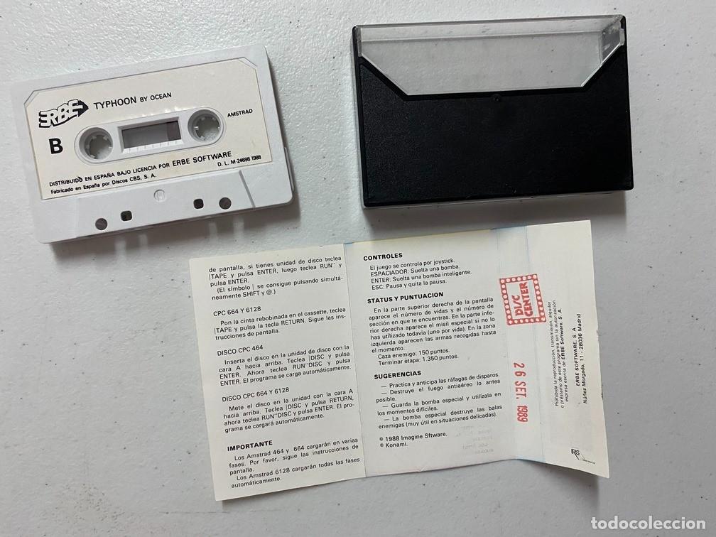 Videojuegos y consolas: TYPHOON - VIDEOJUEGO AMSTRAD CPC - Foto 3