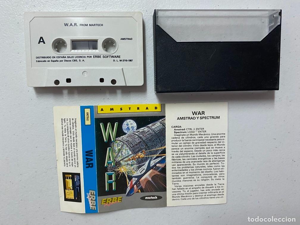 Videojuegos y consolas: WAR - VIDEOJUEGO AMSTRAD CPC - Foto 2
