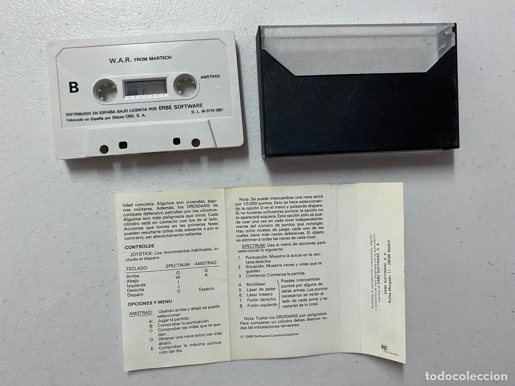 Videojuegos y consolas: WAR - VIDEOJUEGO AMSTRAD CPC - Foto 3