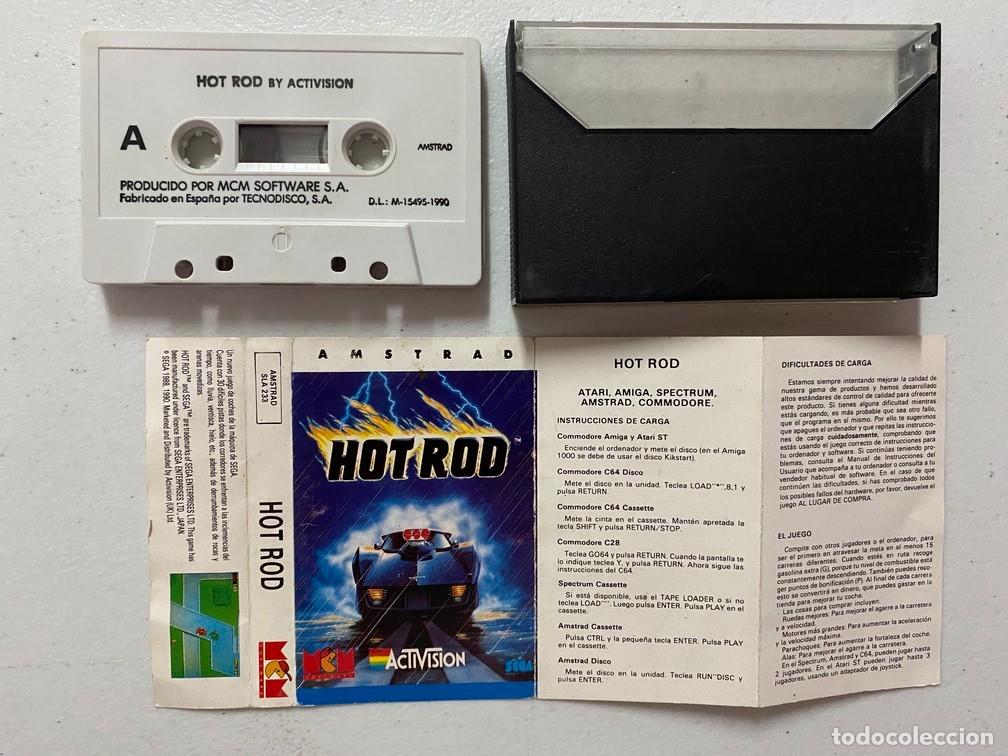 Videojuegos y consolas: HOT ROD - VIDEOJUEGO AMSTRAD CPC - Foto 2