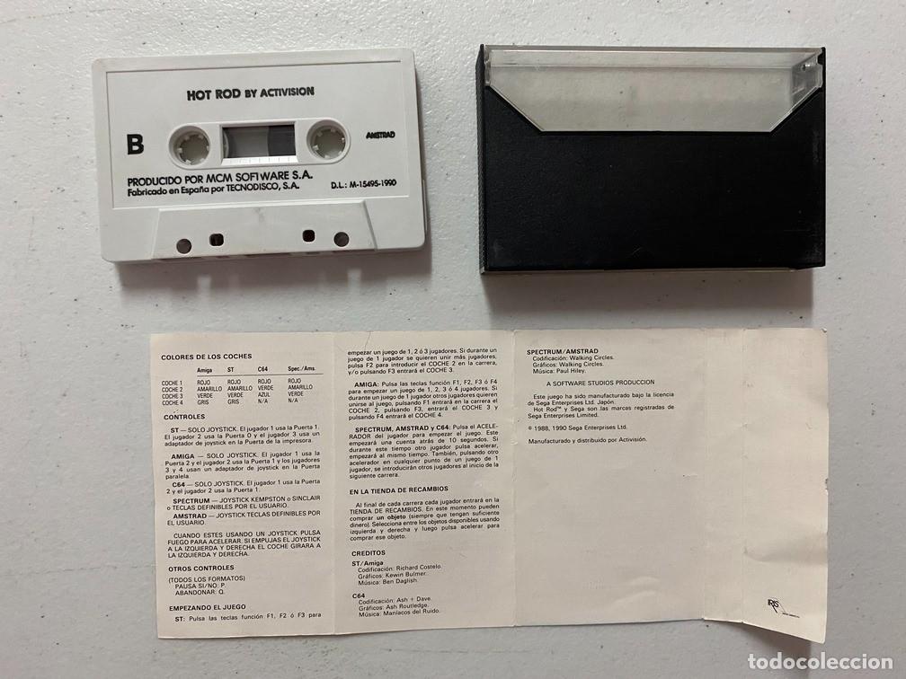 Videojuegos y consolas: HOT ROD - VIDEOJUEGO AMSTRAD CPC - Foto 3
