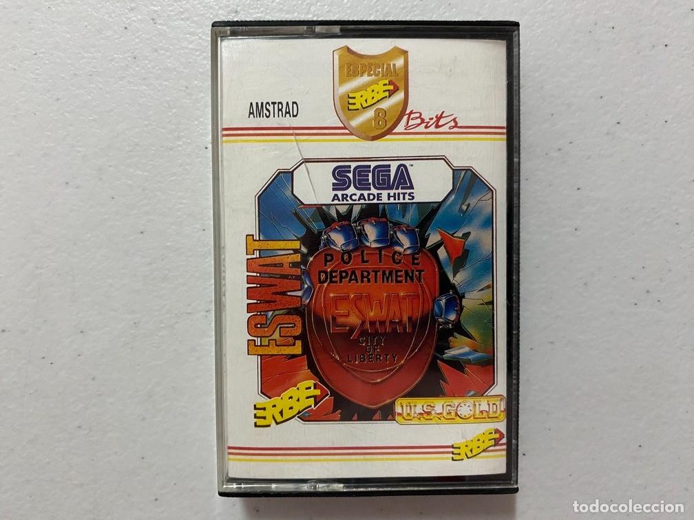 Videojuegos y consolas: ESWAT - VIDEOJUEGO AMSTRAD CPC - Foto 1