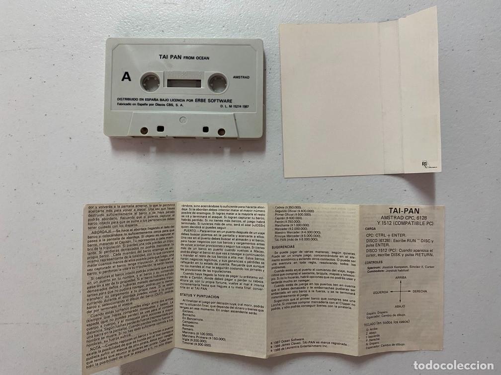 Videojuegos y consolas: TAI PAN - VIDEOJUEGO AMSTRAD CPC - Foto 3