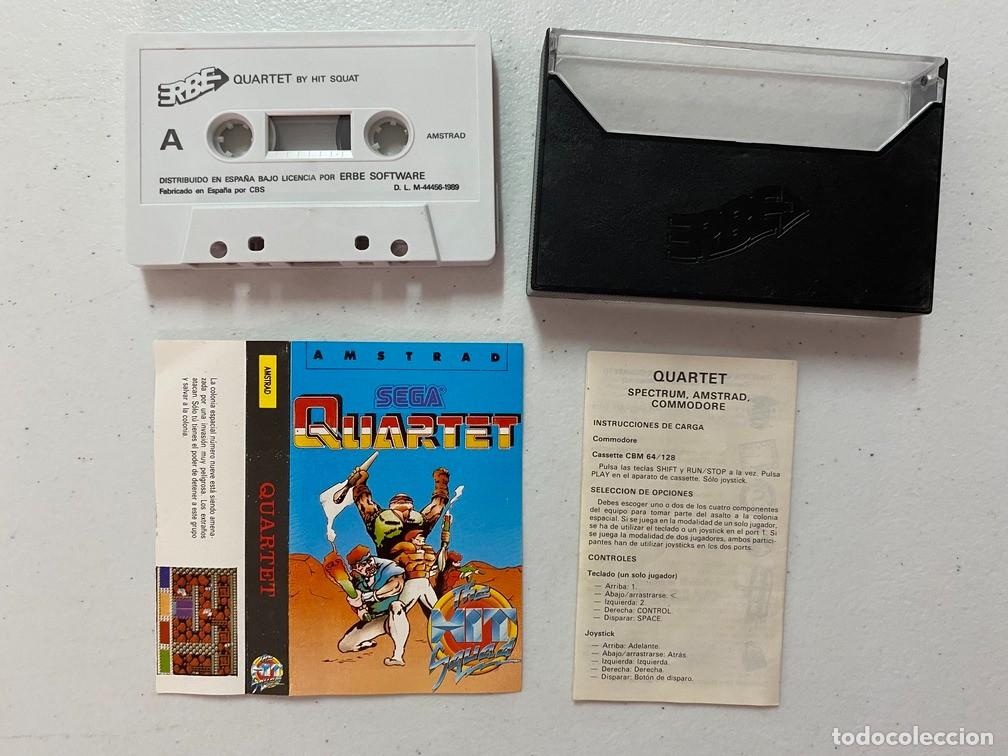 Videojuegos y consolas: QUARTET - VIDEOJUEGO AMSTRAD CPC - Foto 2