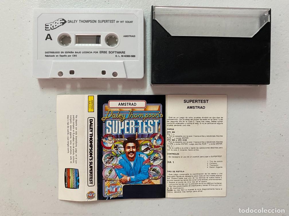 Videojuegos y consolas: SUPER TEST - VIDEOJUEGO AMSTRAD CPC - Foto 2