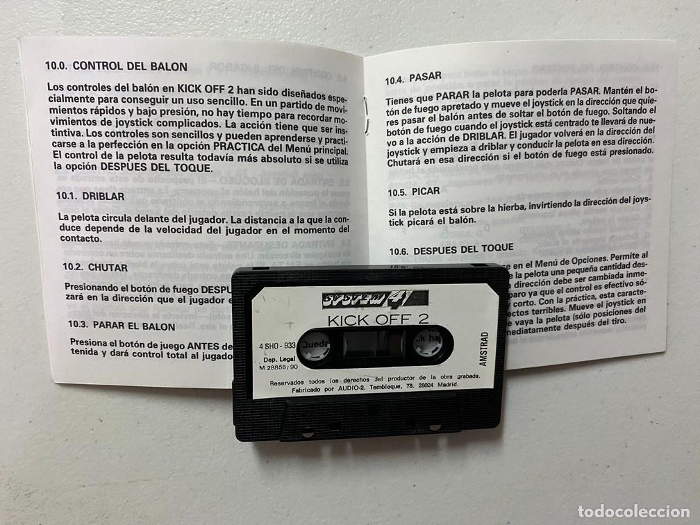Videojuegos y consolas: KICK OFF 2 - VIDEOJUEGO AMSTRAD CPC - Foto 6